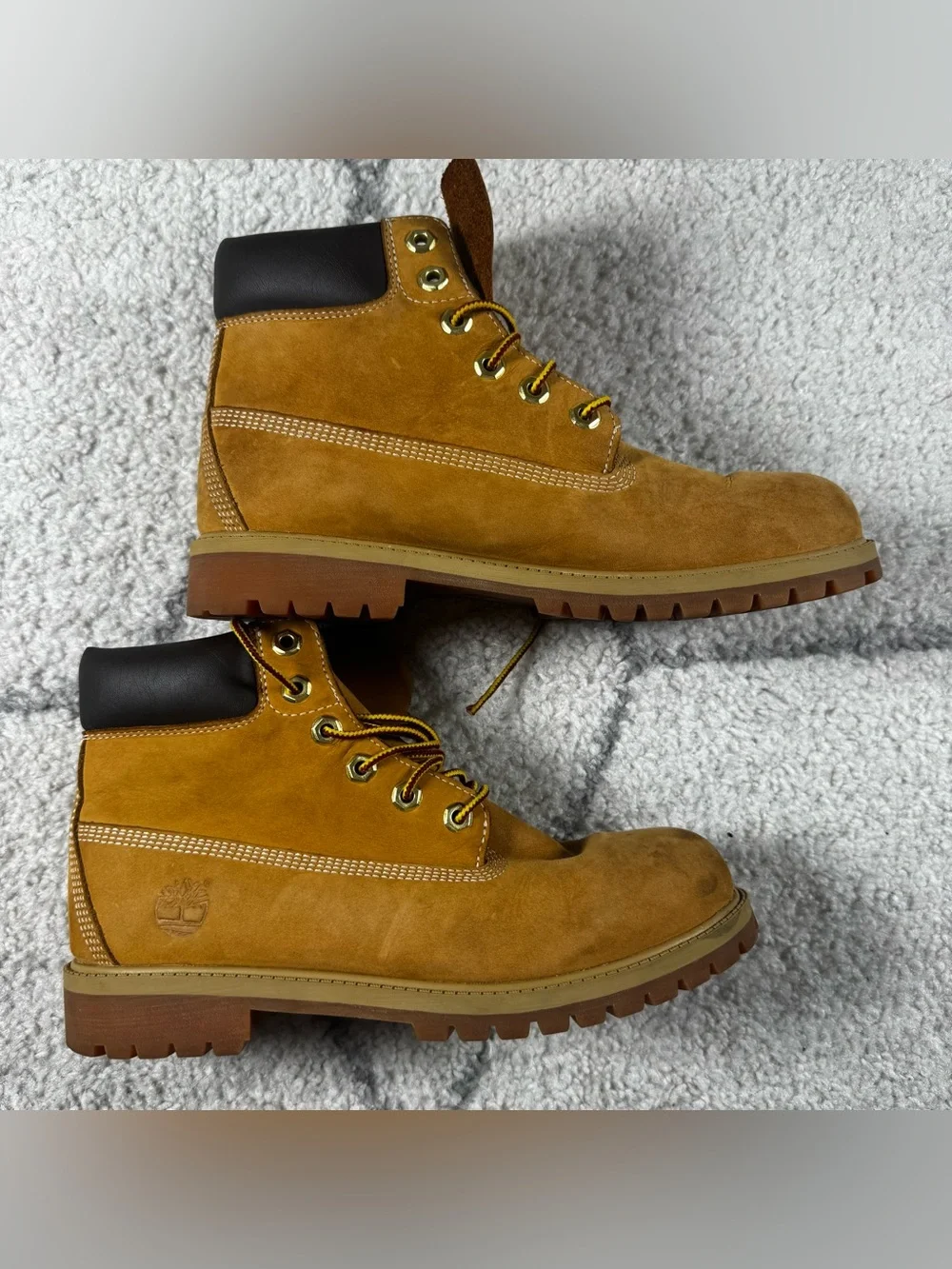 Timberland Men's Wheat/Tan Suede Work Boots